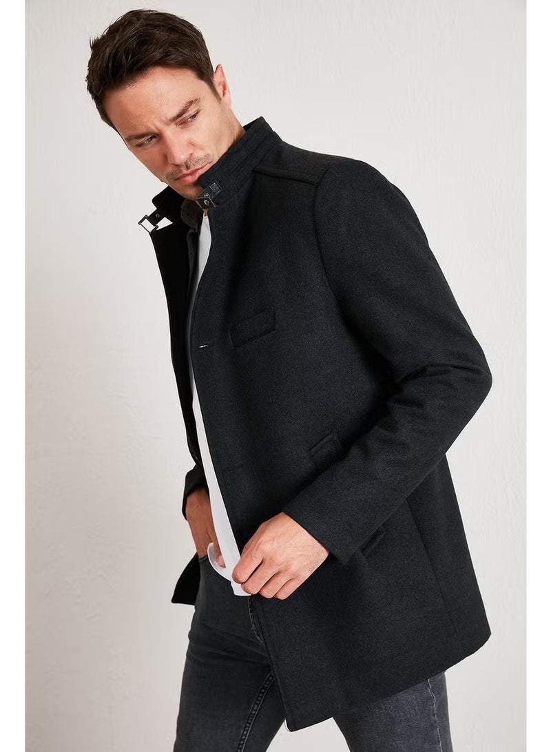 Buratti Slim Fit Cotton Cashew COAT Men's COAT 5841012 - Image 1
